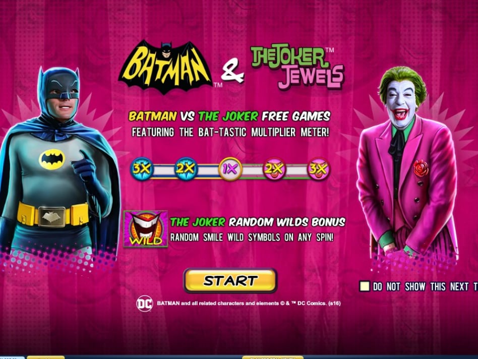 Batman & The Joker Jewels slot