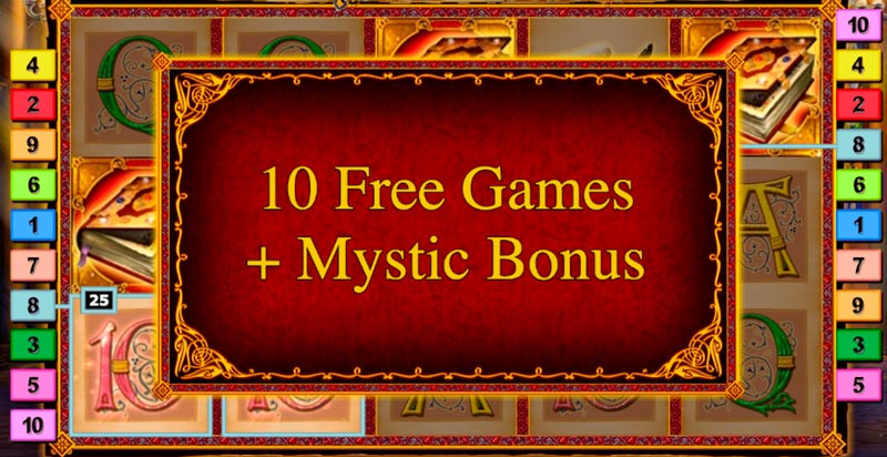 Mystic Secret free spins